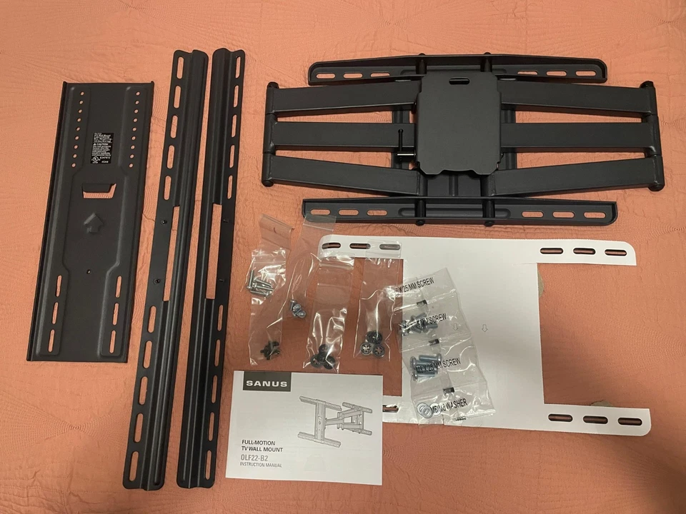 Premium Full Motion TV Mount for 42"-90" TVs - Sturdy & Smooth Extension, OLF22 - Image 2 of 4