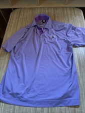 FJ Polo Singing Hills Embroidery Large Has Stains On Back