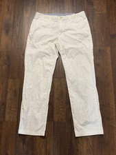 Polo Ralph Lauren Classic Fit Chino Pants Mens 35x30 White Casual Cotton Twill