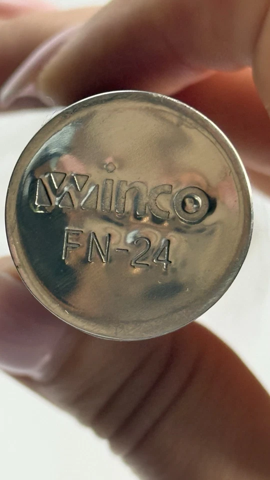 "Batidor globo Winco FN-24 acero inoxidable 24"" - nuevo en paquete" Foto 3 de 4