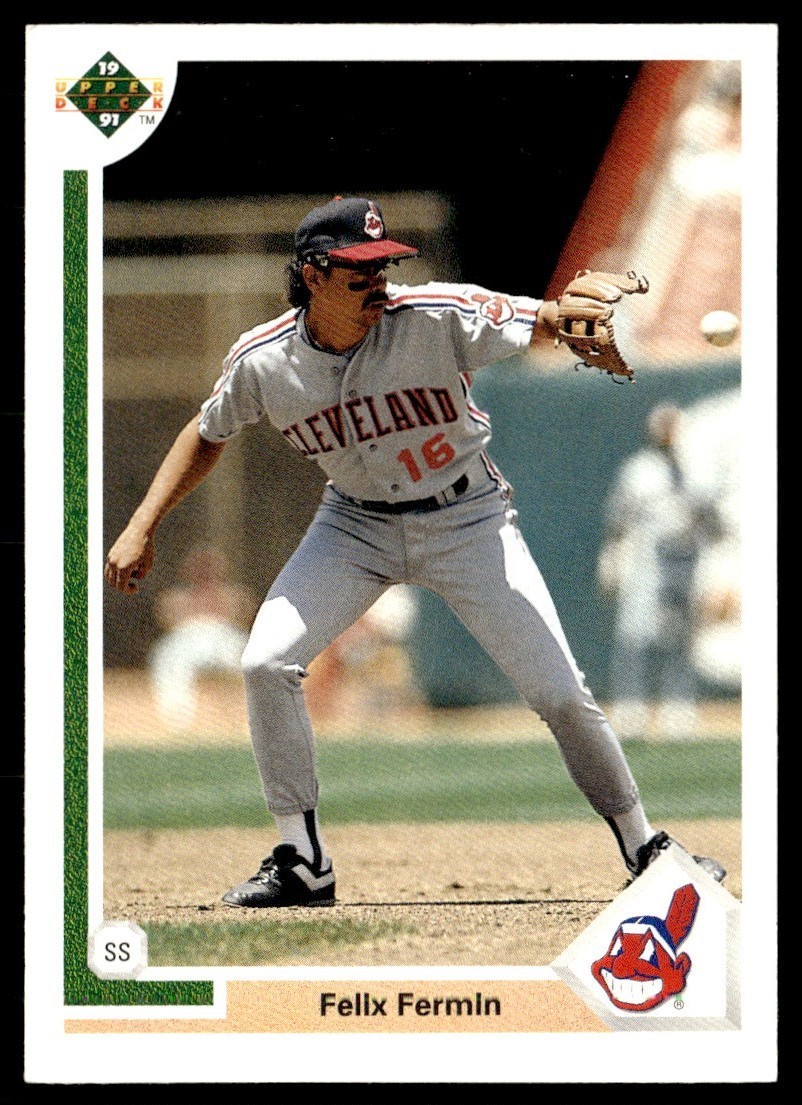 1991 Upper Deck Felix Fermin Cleveland Indians #104