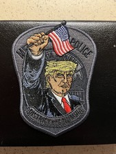 Metropolitan Washington Dc MPDC Police Department Donald Trump Police Patch