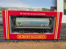Hornby R218 Grey BP Chemicals Tank Wagon ~ OO Gauge - Excellent Condition