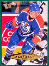 Todd Marchant - 1995-96 Fleer Ultra #55 - Edmonton Oilers Hockey Card