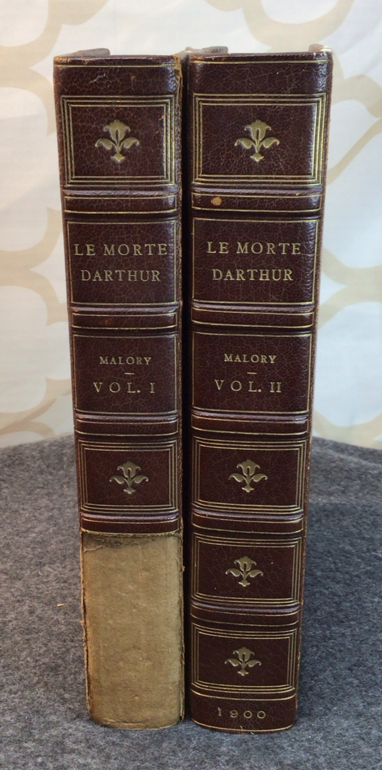 Le Morte  d'arthur Volumes I&II 1900 Printing