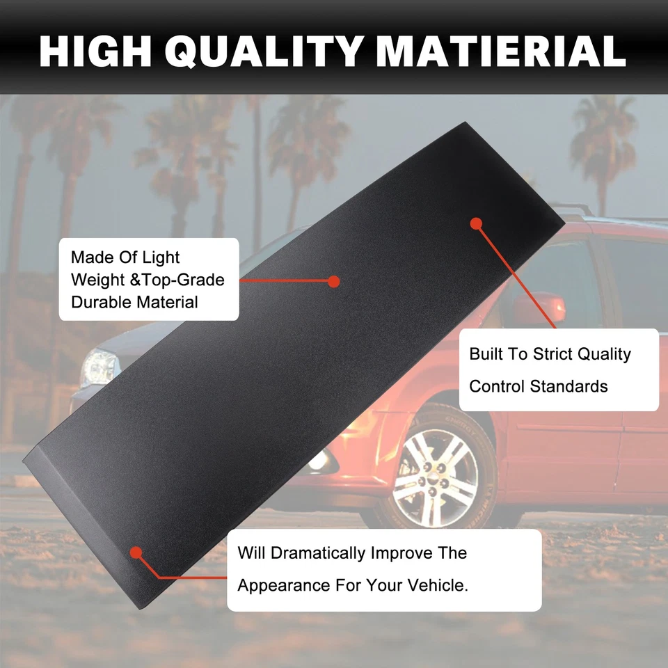 Rear Left Rearward Door Molding fits Grand Caravan Town and Country 47877 Foto 3 de 4