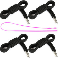 4 Pieces 53 Inches Drawstring Cords Drawstrings with Easy Threader for Sweatpan