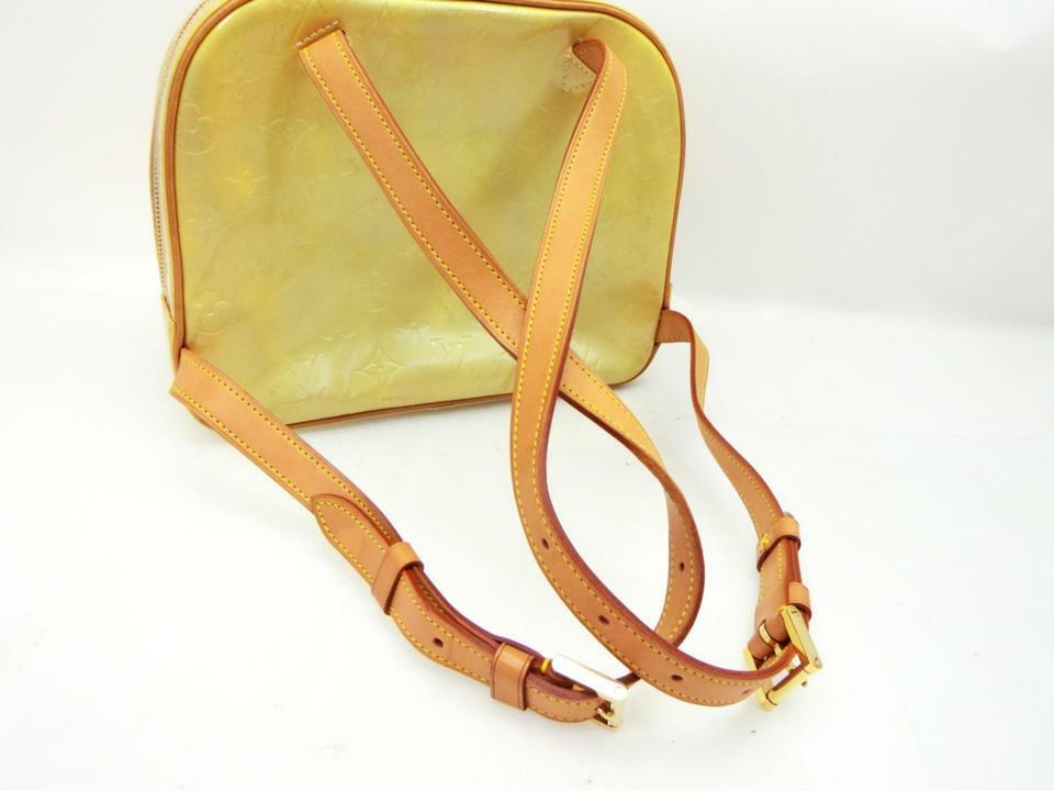Louis Vuitton Green-Yellow Monogram Vernis Murray Mini  display picture 1