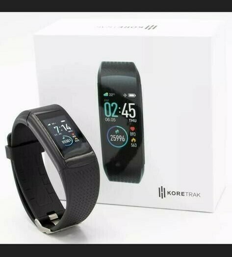 Koretrak Watch Tracker Fitness Band Activity Heart Rate Monitor , Waterproof NEW