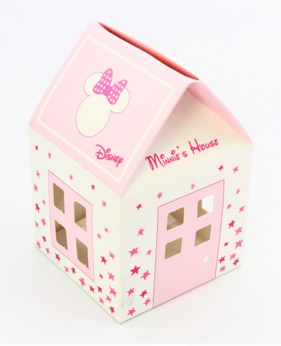 N 20 Scatola Bomboniera Portaconfetti Tipo Casetta Confetti Minnie Stars Disney - Picture 2 of 3