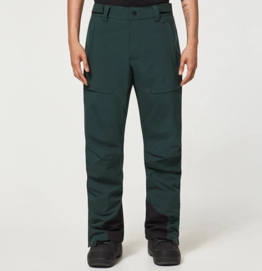 OAKLEY Men's AXIS Insulated Snow Pants - FOA403446 - Hunter Green - Large - NWT