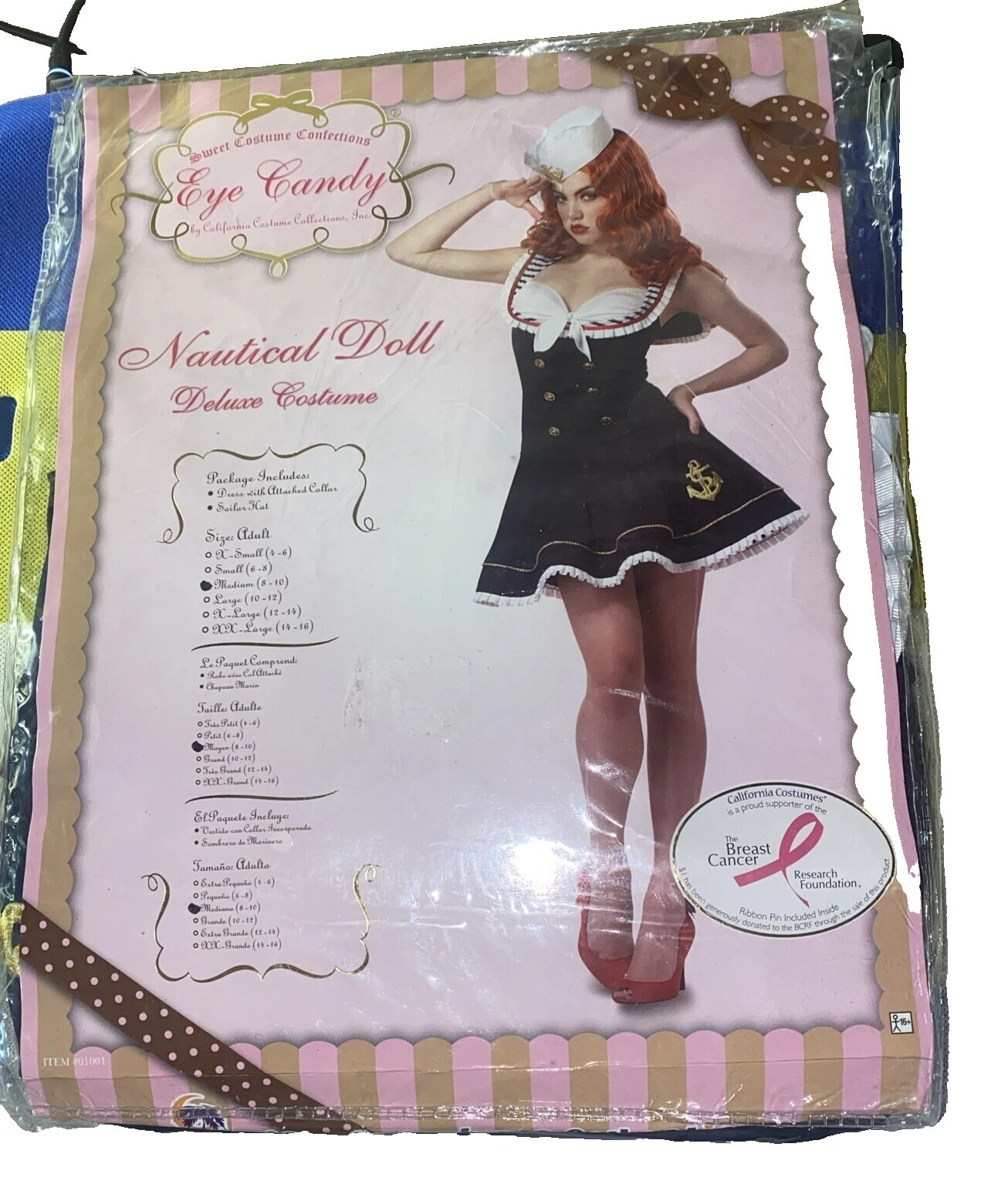 California Costume Collections Sailor Полный Наряд Костюмы