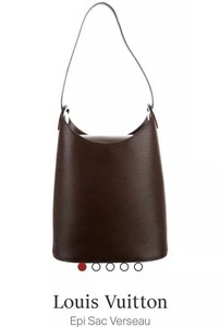 Louis Vuitton Brown Epi Leather Sac Verseau France Authentic