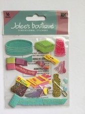 RARE Jolees Boutique Birthday Party Supplies craft Scrapbooking Stickers SPJB328