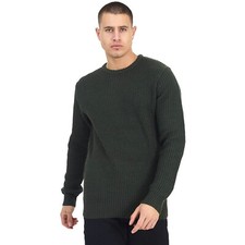 BRAVE SOUL MENS JUMPERS CREW NECK CLASSIC CASUAL KNITTED PULLOVER WINTER SWEATER