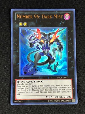 YUGIOH NUMBER 96: DARK MIST ORCS-EN043 ULTRA NM