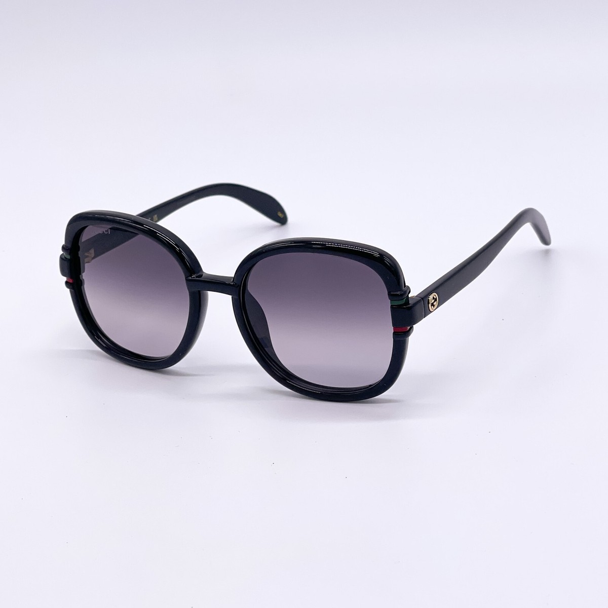NEW GUCCI SUNGLASSES GG1068SA 001 BLACK OVERSIZED WOMEN display picture 2