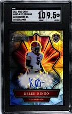 2021 Wild Card Kelee Ringo Autograph SGC 9.5 w/10 AUTO