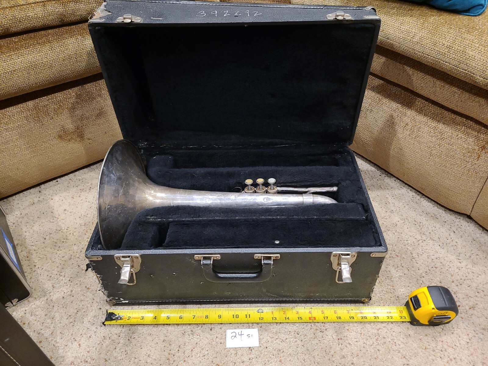 Vintage blessing artist Mellophone Horn Case 24 S1 eBay