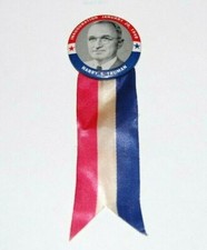 '49 HARRY TRUMAN INAUGURATION campaign pin pinback button political president