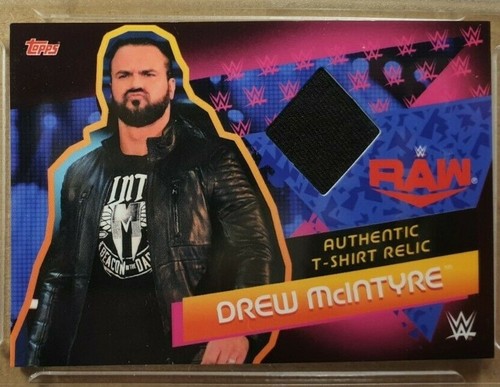 2020 Topps WWE Slam Attax Reloaded Drew McIntyre #M1 - Picture 1 of 6