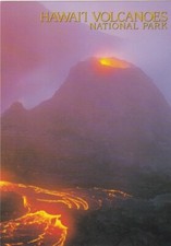 Firery Cone in A Cone-Hawaii Volcanoes National Park, Hawaii