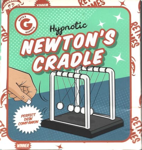 Newton's Cradle Desk Companion - New & Boxed - 第 1/1 張圖片