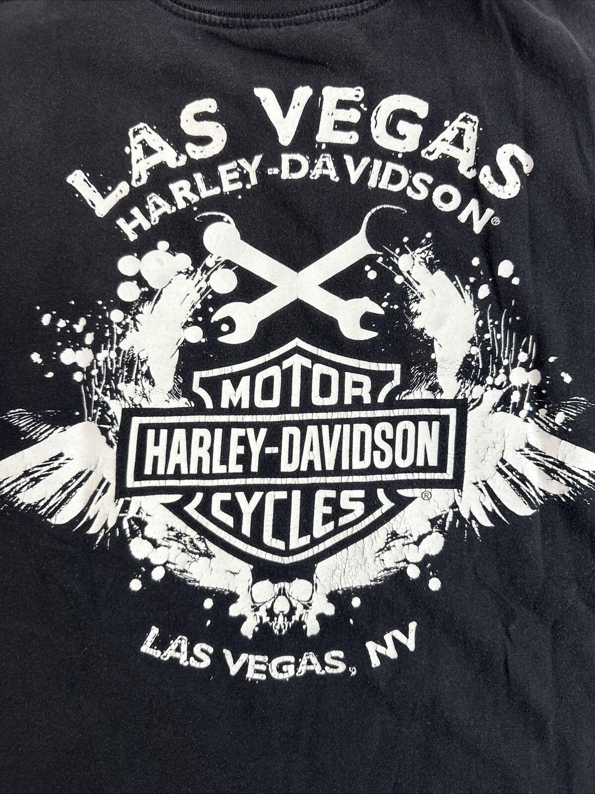 Vtg Harley Davidson Motorcycles Shirt Size XL Y2K… - image 4