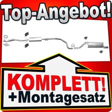 Auspuff für OPEL CORSA D 1.4 16V Auspuffanla...