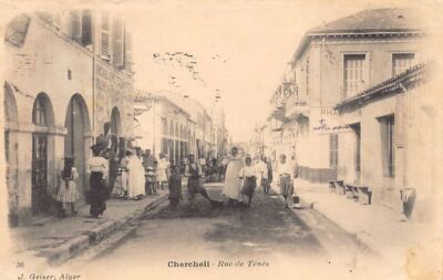 Algeria - CHERCHELL Rue de Ténès