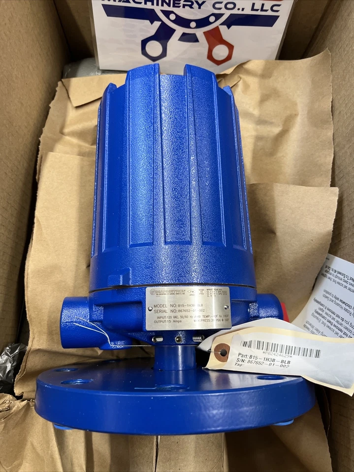 MAGNETROL AMTEK B15-1H3B-BLB Liquid Level Switch 120V, 15A, SN: 867652-01-002 - Image 2 of 4