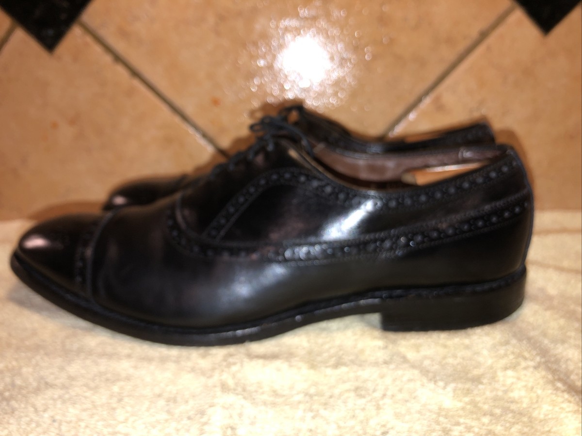 Allen Edmonds Fairfield Black Cap Toe Oxfords 10.5 B Amazon.com | Allen Edmonds Mens Brady Cap Toe Oxford Oxford  main image 4