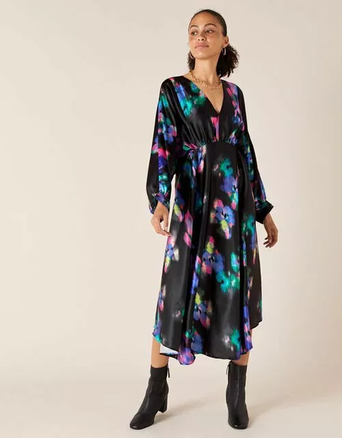 Monsoon satin dress 2025