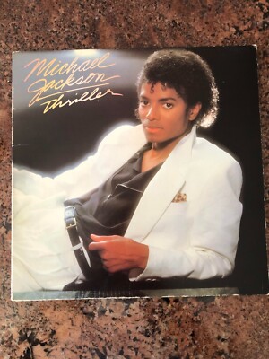 Michael Jackson Thriller vinyl record 
