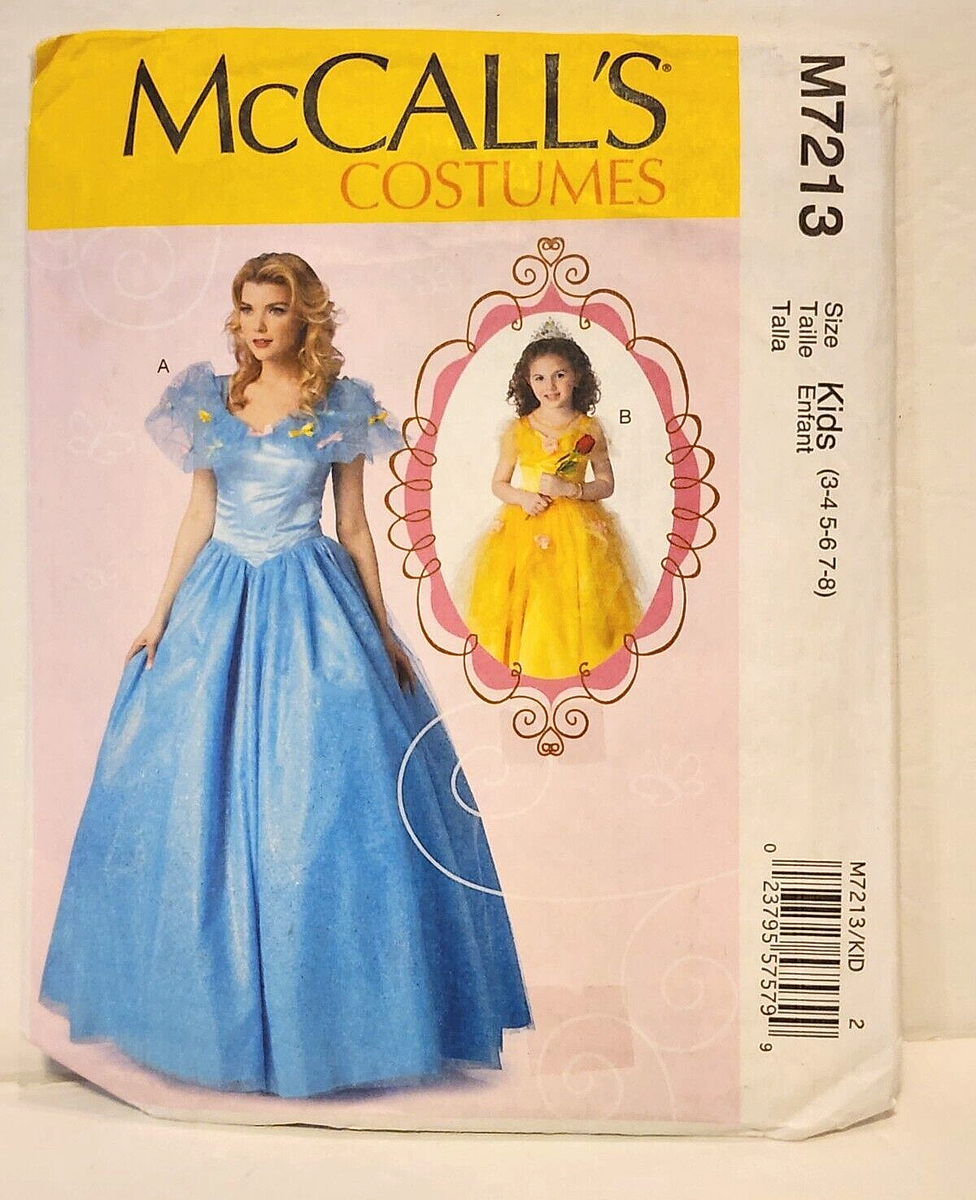 Patron De Costume Pour Enfant McCall's M5906 - Princesse, Tailles 3 à 8 Ans