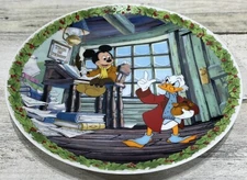 Knowles Disney Collector Plate “Bah Humbug!”  1992 - Mickey’s Christmas Carol