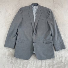 Brooks Brothers Explorer Blazer Sport Coat Men 42R Grey Wool Fitzgerald Fit