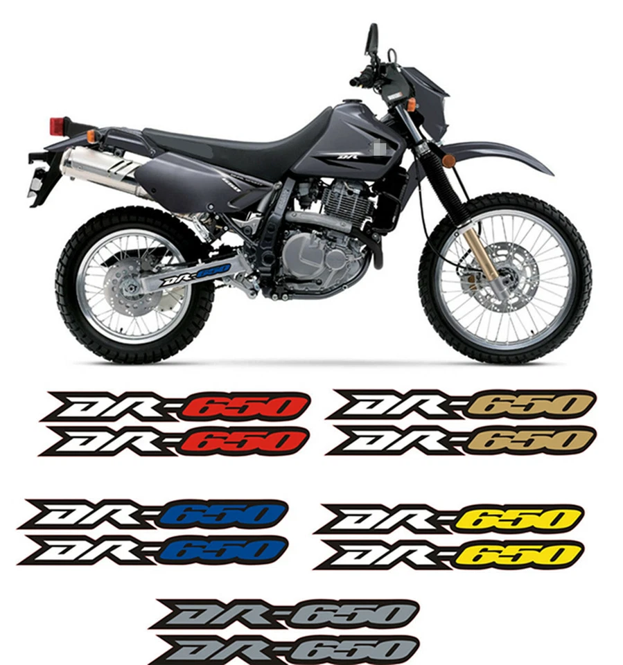Adesivos de braço oscilante decalques listras para Suzuki DR 650 DR 650S DR 650SE DR 650SER - Imagem 3 de 4