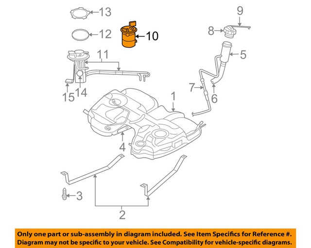 CHRYSLER OEM 04-06 Pacifica-Fuel Pump 68028056AB | eBay