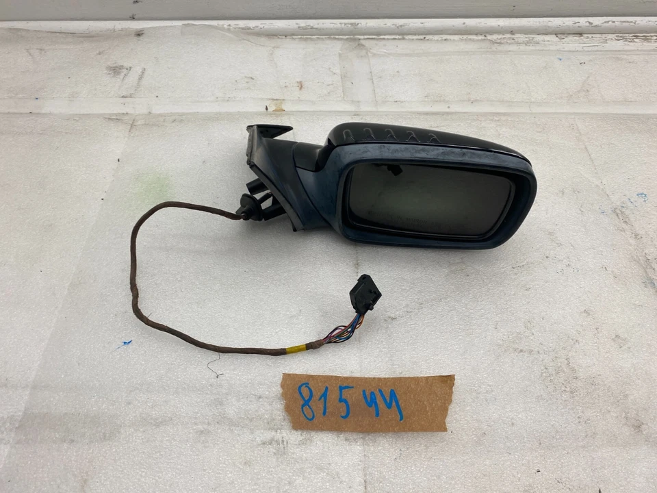 ⭕ 2002 2003 2004 2005 BMW 745Li Front Passenger Power Door Mirror Right Auto Dim Foto 3 de 4