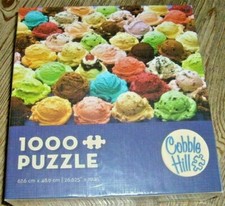 Cobble Hill "Ice Cream Scoops" Jigsaw Puzzle NEW 1000 Pieces