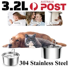 3.2L Automatic Electric Pet Water Dispenser Dog Cat Drink Filter Tool Fountains