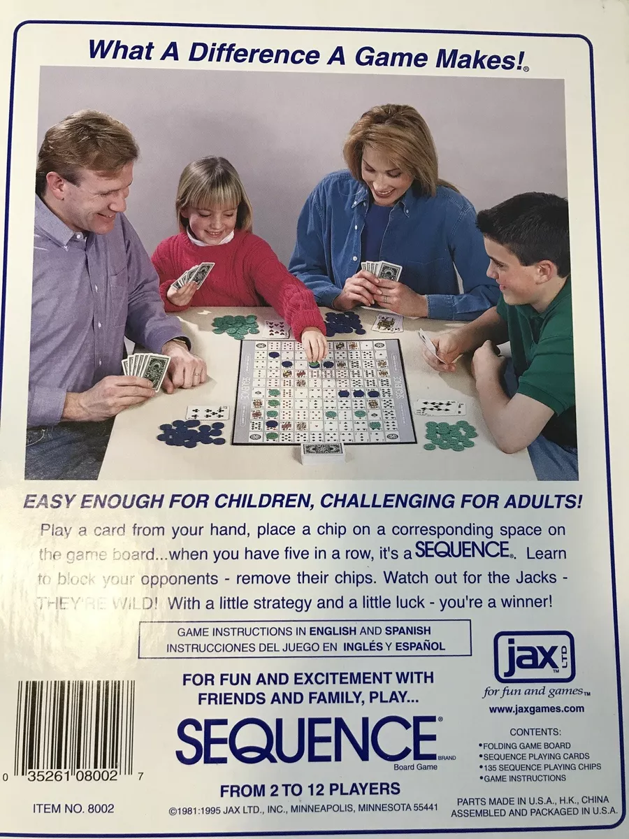 Sequence board - The Board Game Family