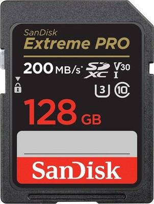 SanDisk Extreme PRO SDXC UHS-I Speicherkarte 128 GB (V30