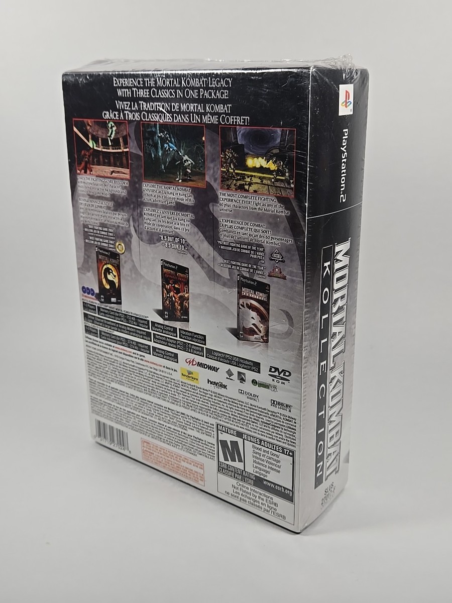 Mortal Kombat Kollection (Sony PlayStation 2, 2008) for sale