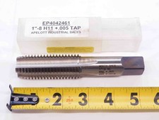 NEW NORTH AMER 1" 8 NC H11 +.005 HSG PLUG TAP 4 STRAIGHT FLUTE 1.0 MADE IN USA