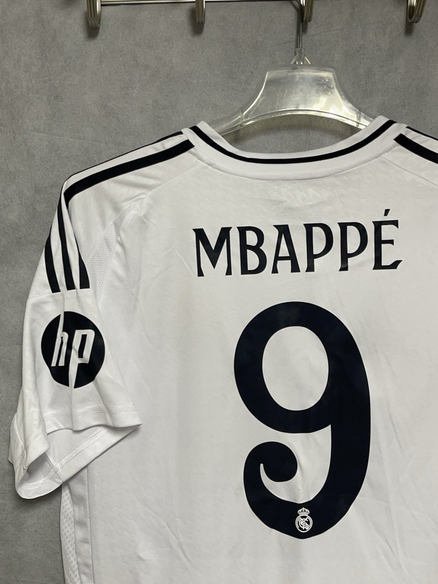 adidas MBAPPÉ #9 2XL エムバペ レアルマドリード Adidas Real Madrid Jersey Size 2XL 2024-25 Home Soccer