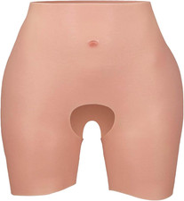 Silicone Hip Enhancer Panty Open Crotch Thick Buttock Lifter Shapewear Women Con
