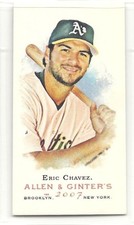 2007 Allen & Ginter Mini  Eric Chavez 229