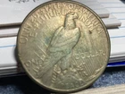 1921 $1 Silver Peace Dollar - High Relief